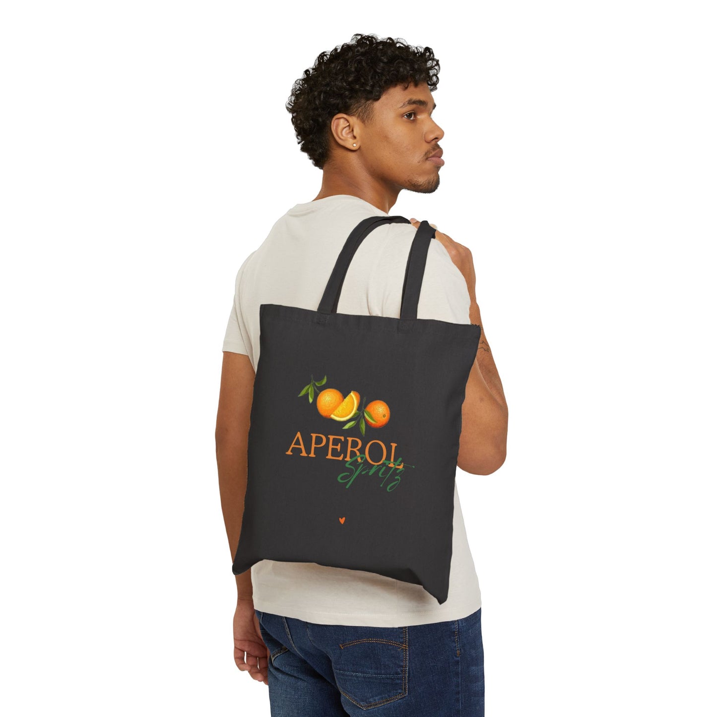 Aperol Spritz Cotton Canvas Tote Bag - Stylish and Functional