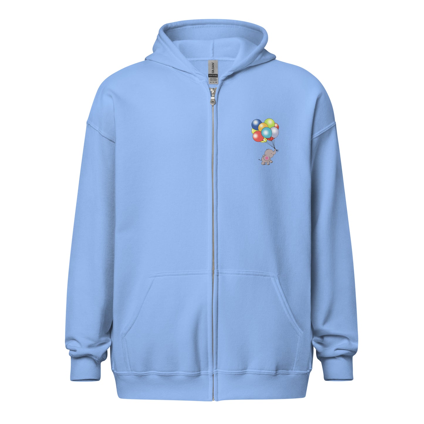 Elefantenliebe Zip Hoodie
