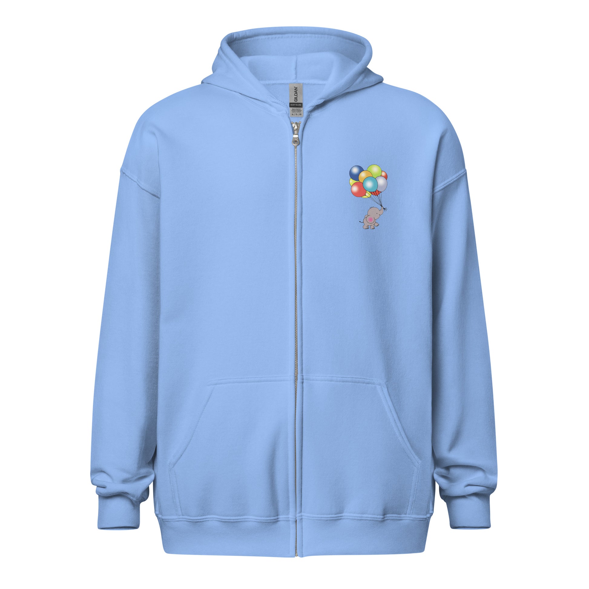 Elefantenliebe Zip Hoodie