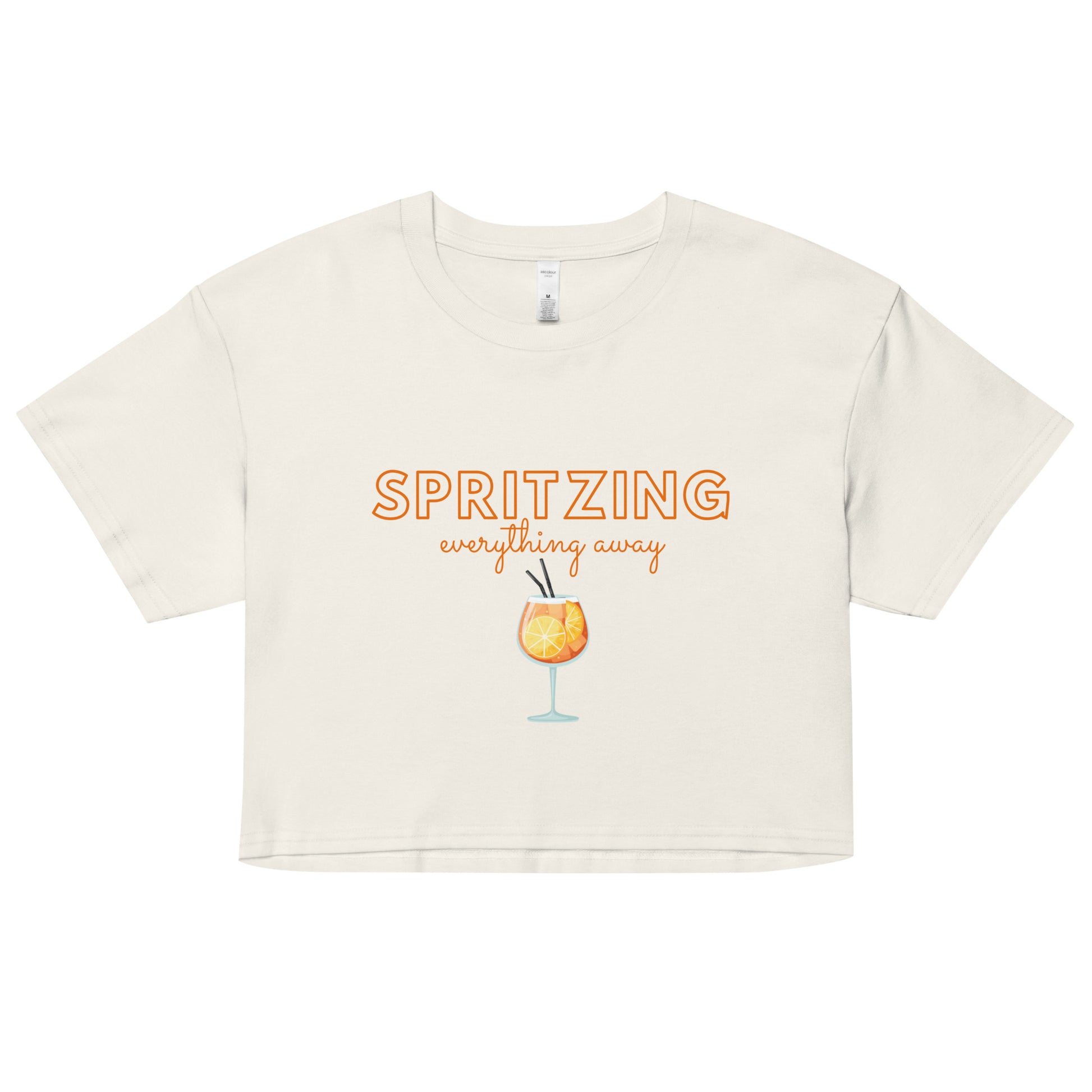 Spritzing everything away Crop Top