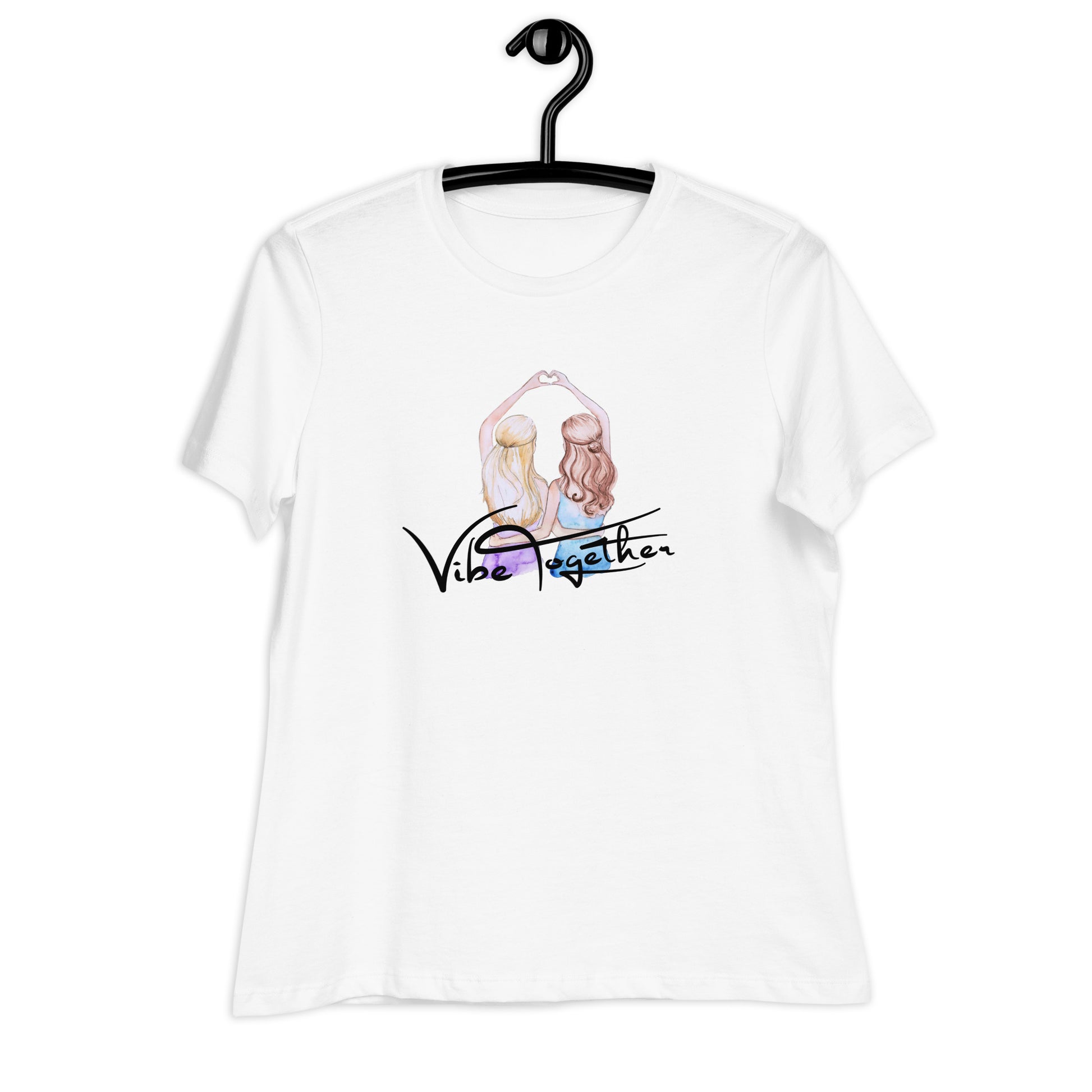 Vibe Together Freundinnen T-Shirt 